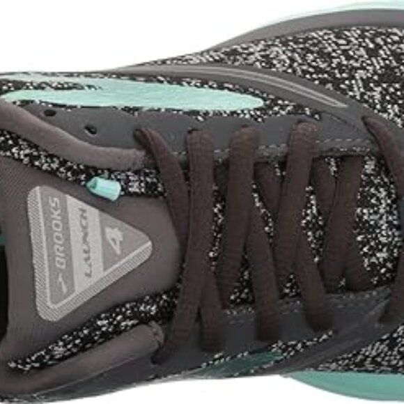 Brooks Womens Launch 4 Anthracite/Beach Glass/Silver 10 NWOT - Picture 5 of 5